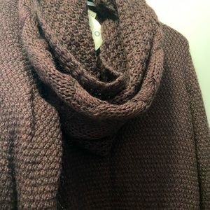 Indigo sweater in beautiful chocolate brown color!